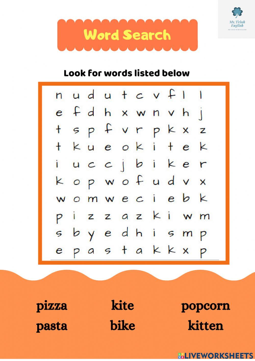 Letter P and K - Grade 2