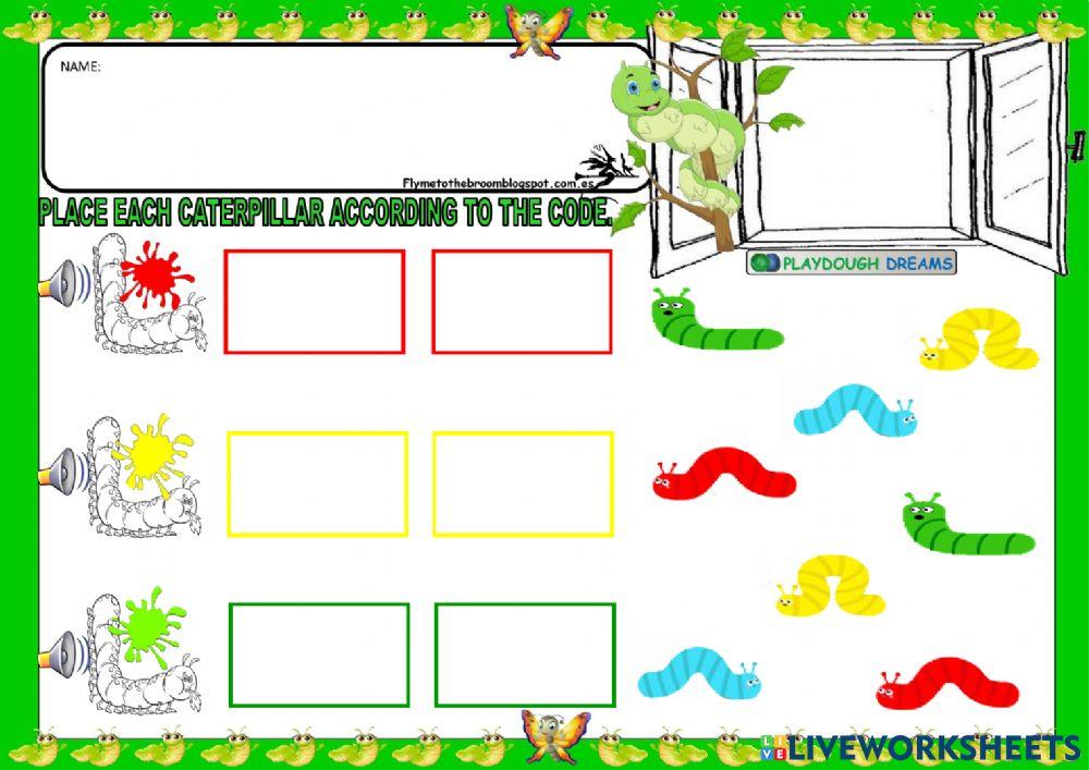 The very hungry caterpillar (colours II)