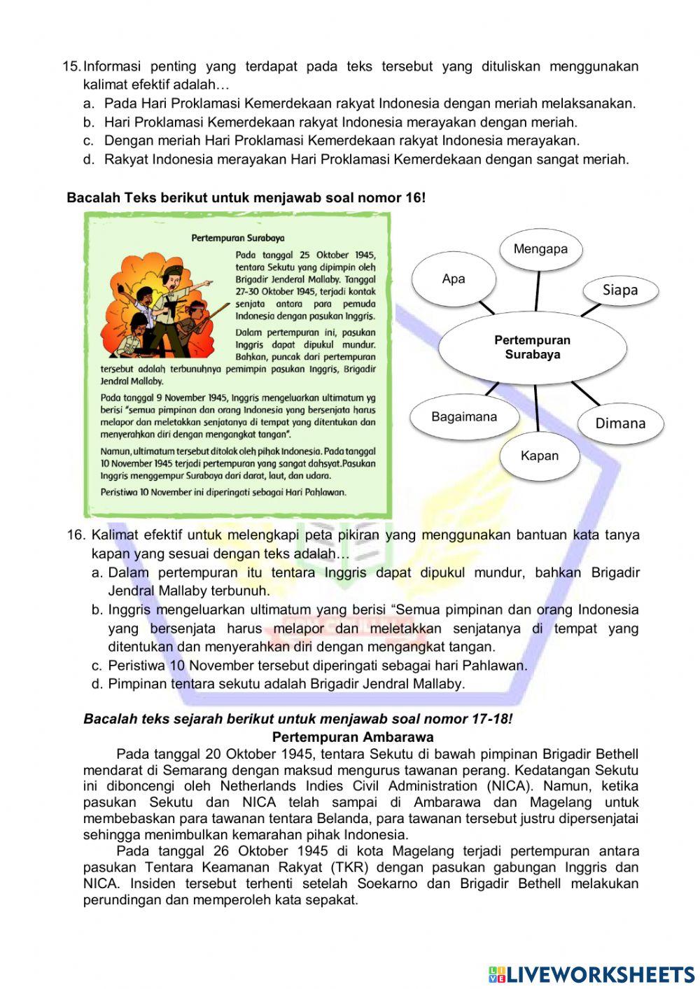 PTS Ganjil Bahasa Indonesia