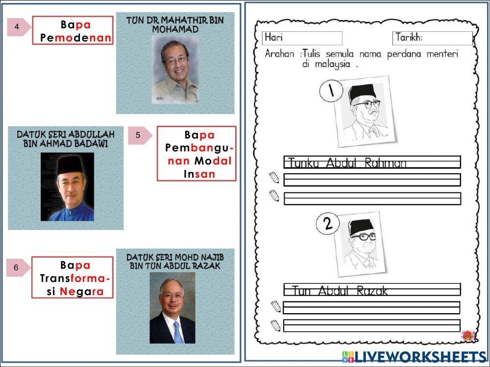 Perdana menteri di Malaysia