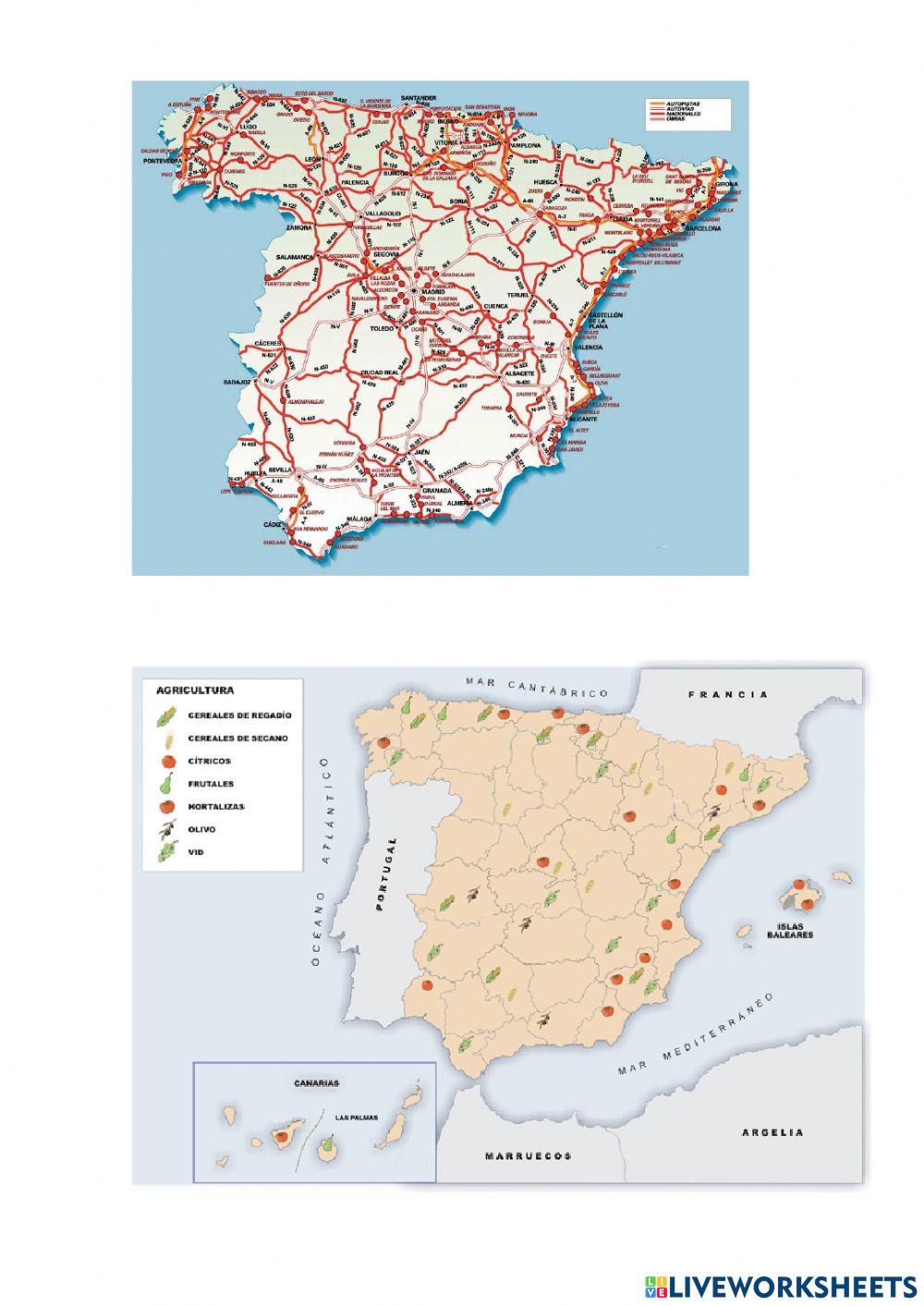 Tipos de mapas