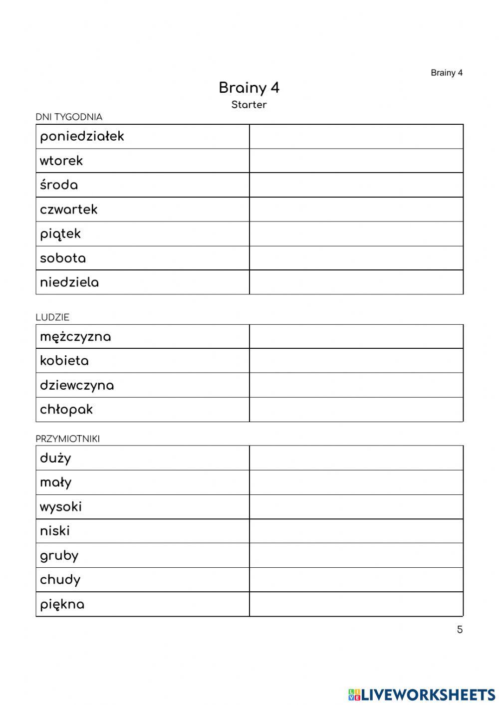 Brainy 4 Starter Unit