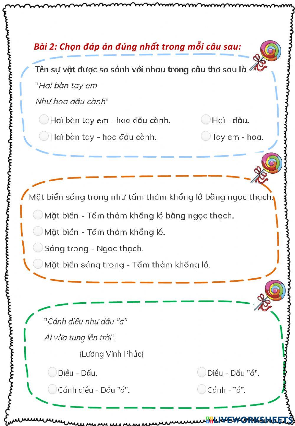 LTVC từ chỉ so sánh