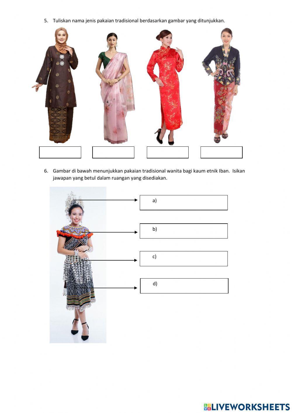 Bab 1 Pakaian Tradisional Dan Perhiasan Diri