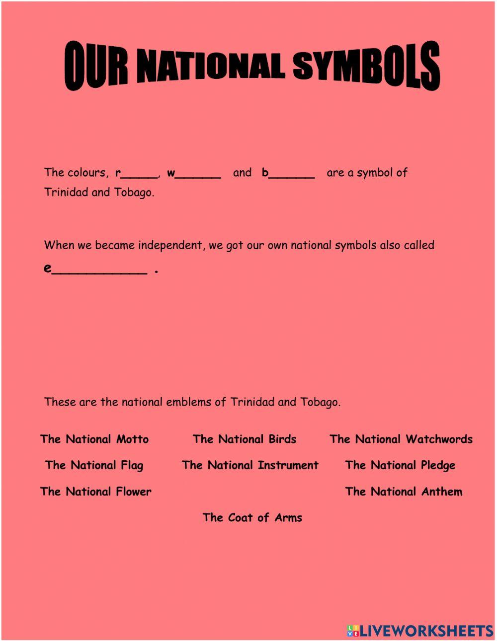 Trinidad and Tobago Independence Day-Emblems