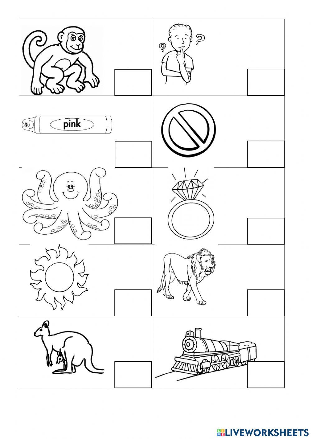 Phonic az worksheet Live Worksheets