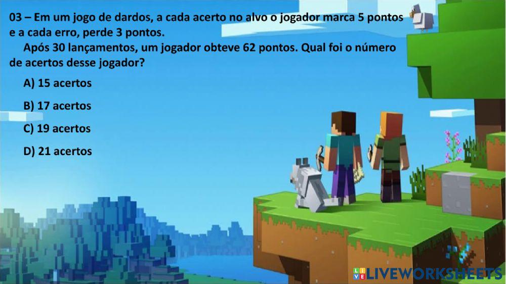 Sistema de equações do 1° grau