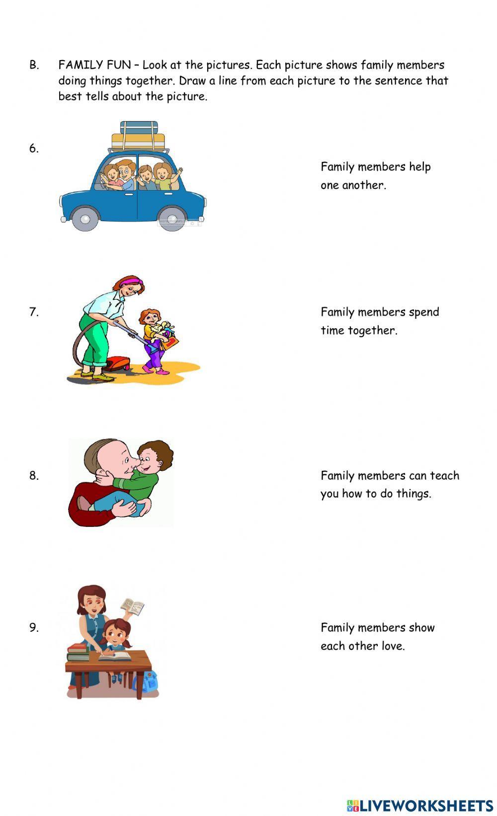 Types of Families in a Community