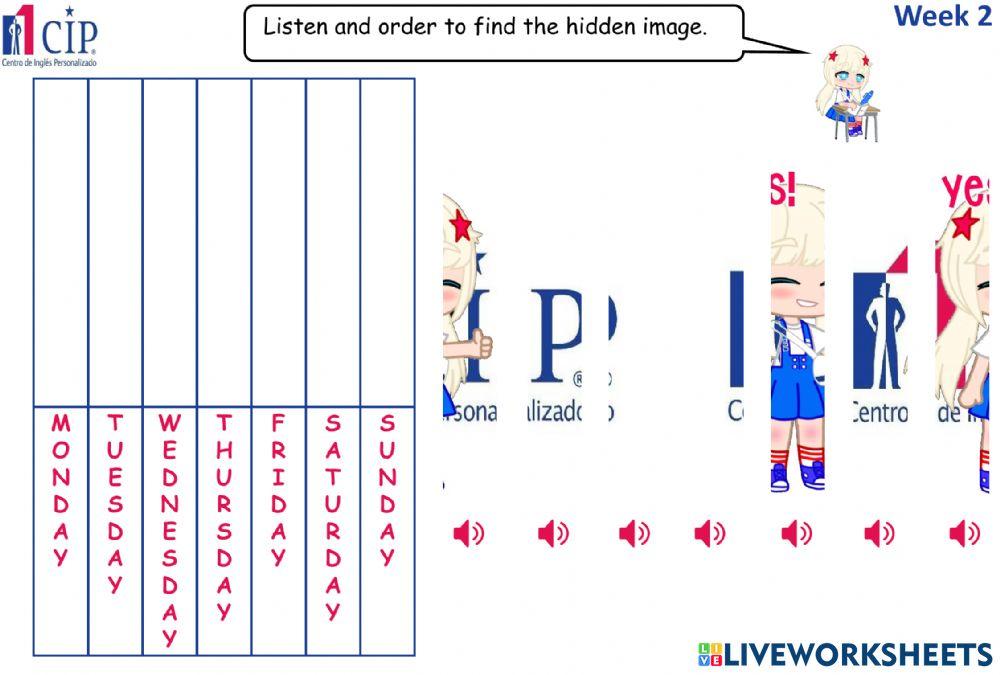 KIDS Days & Seasons Week 2