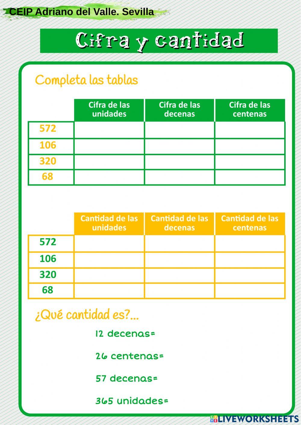 Cifras y cantidad enteros1