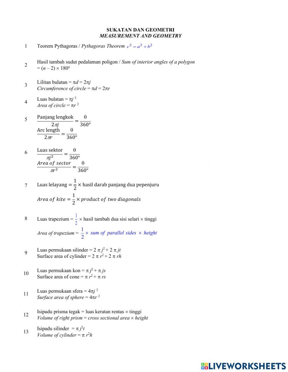 PENTAKSIRAN PERCUBAAN NO.1 HINGGA 6