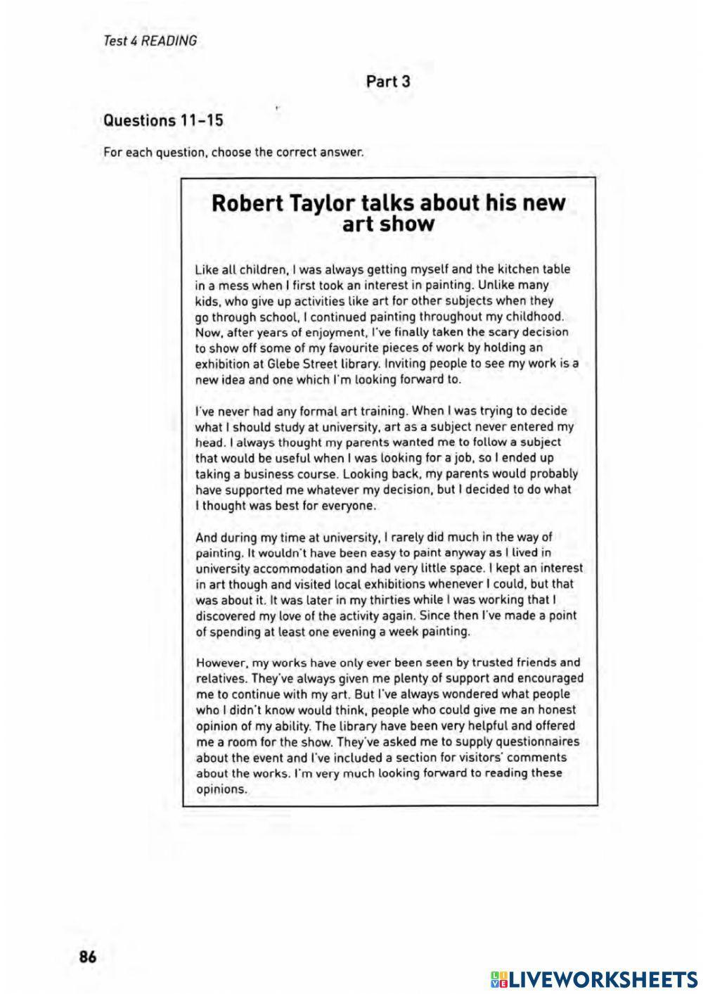 Collins 4 reading part 3