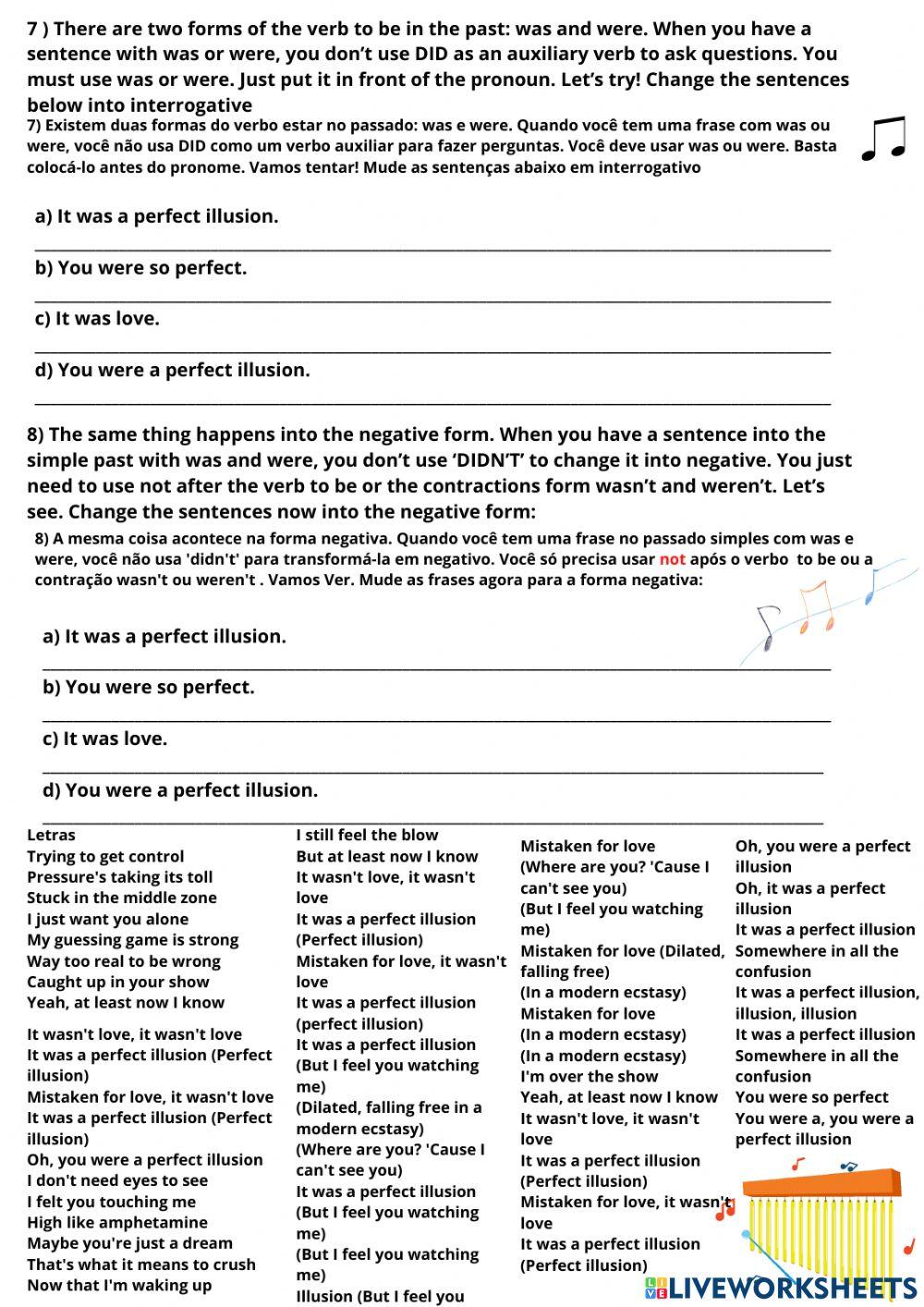 Song Perfect Illusion by Lady  Gaga