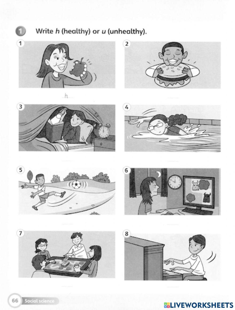 Healthy and unhealthy