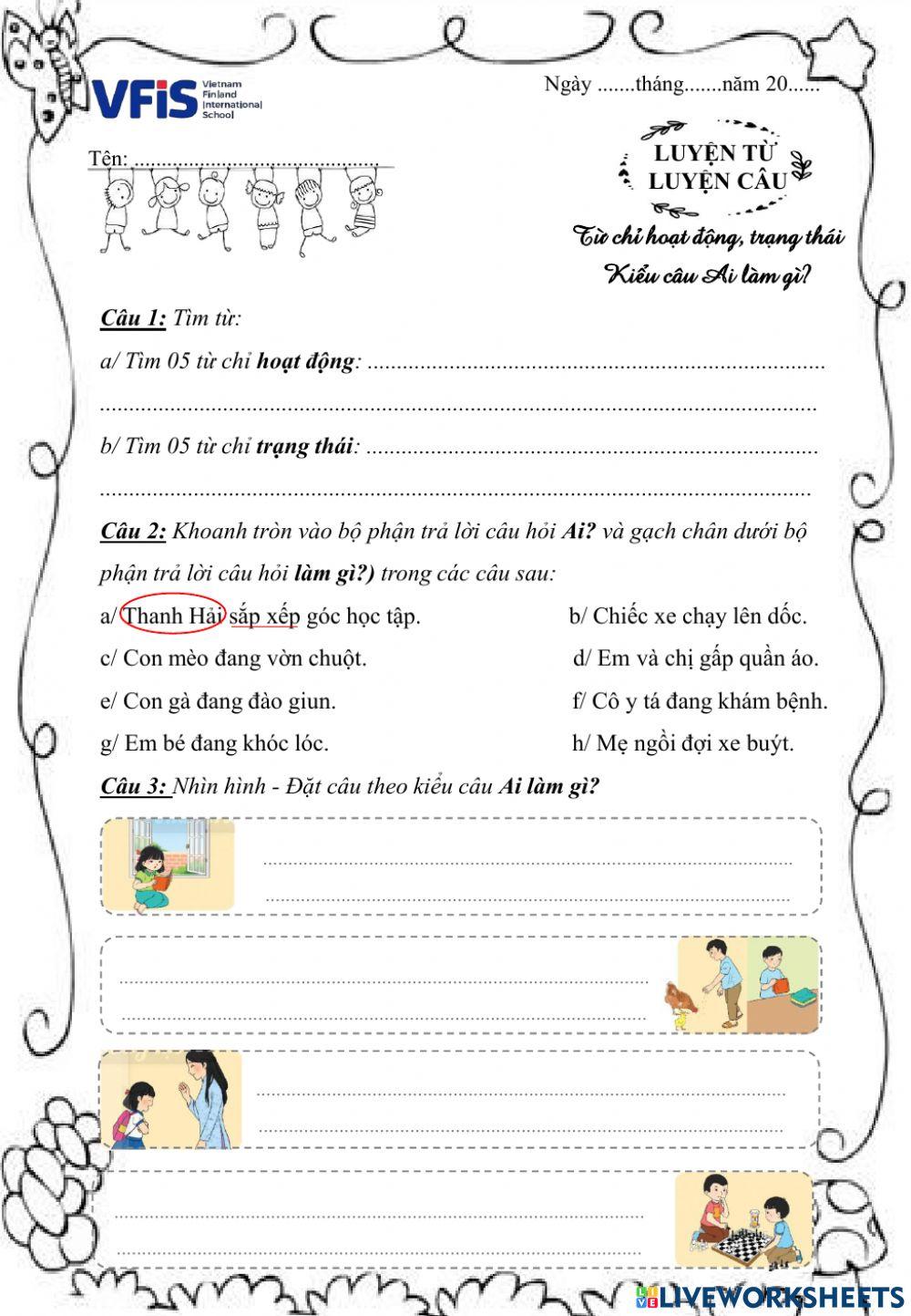 Vietnamese Week 3 - LTLC