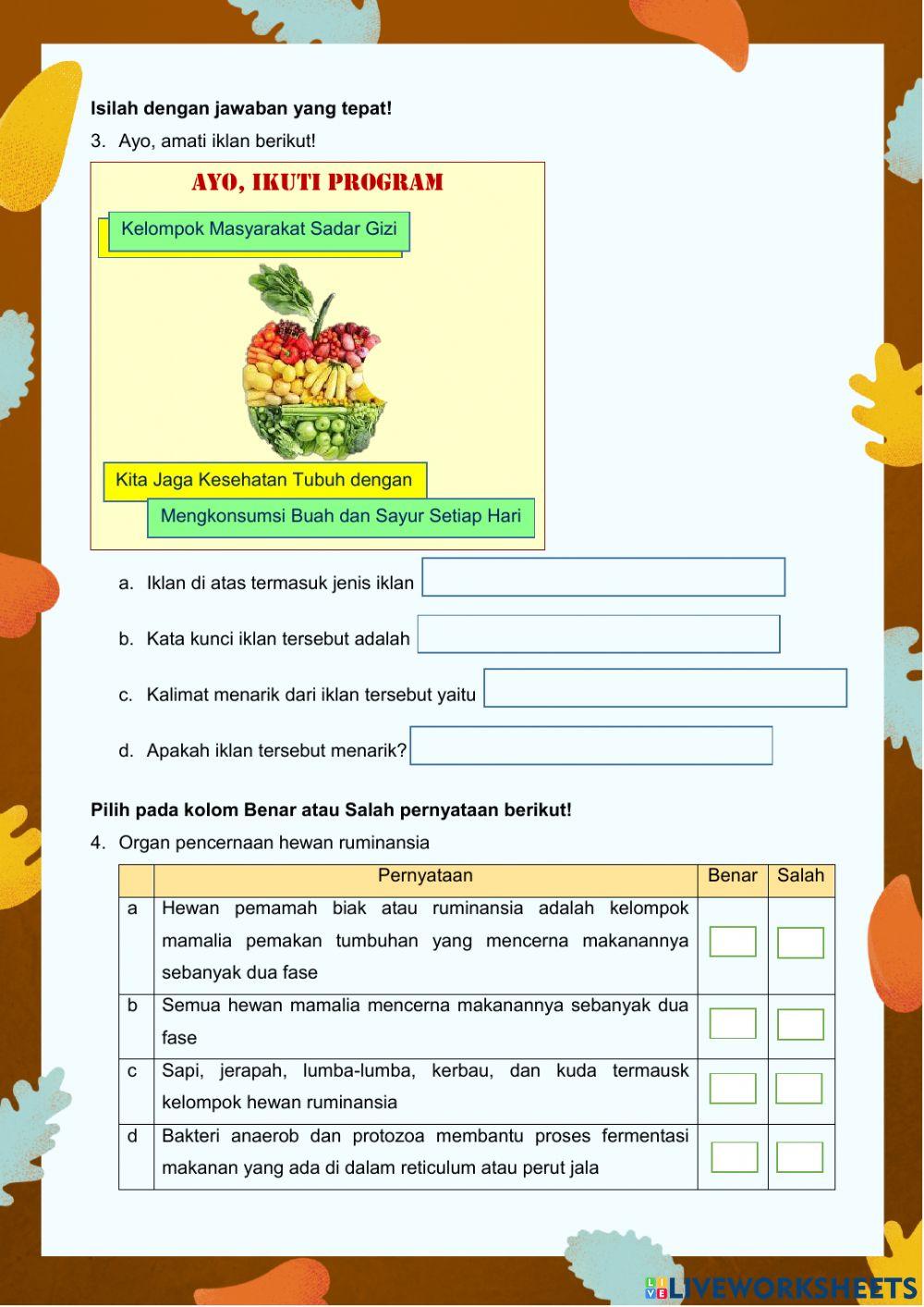 Kelas 5, Tema 3, Subtema 1, Pembelajaran 1