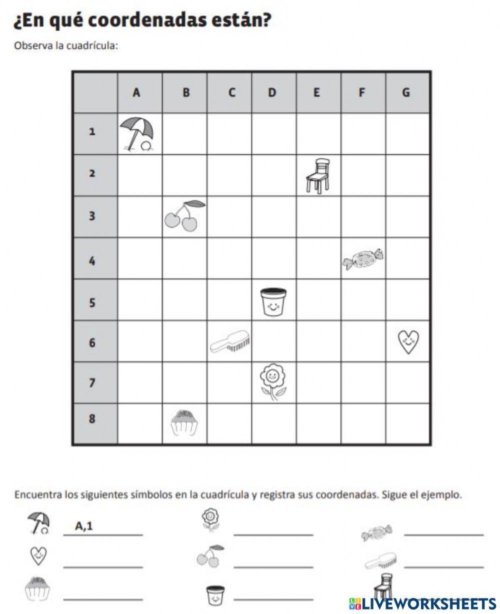 Identificar coordenadas