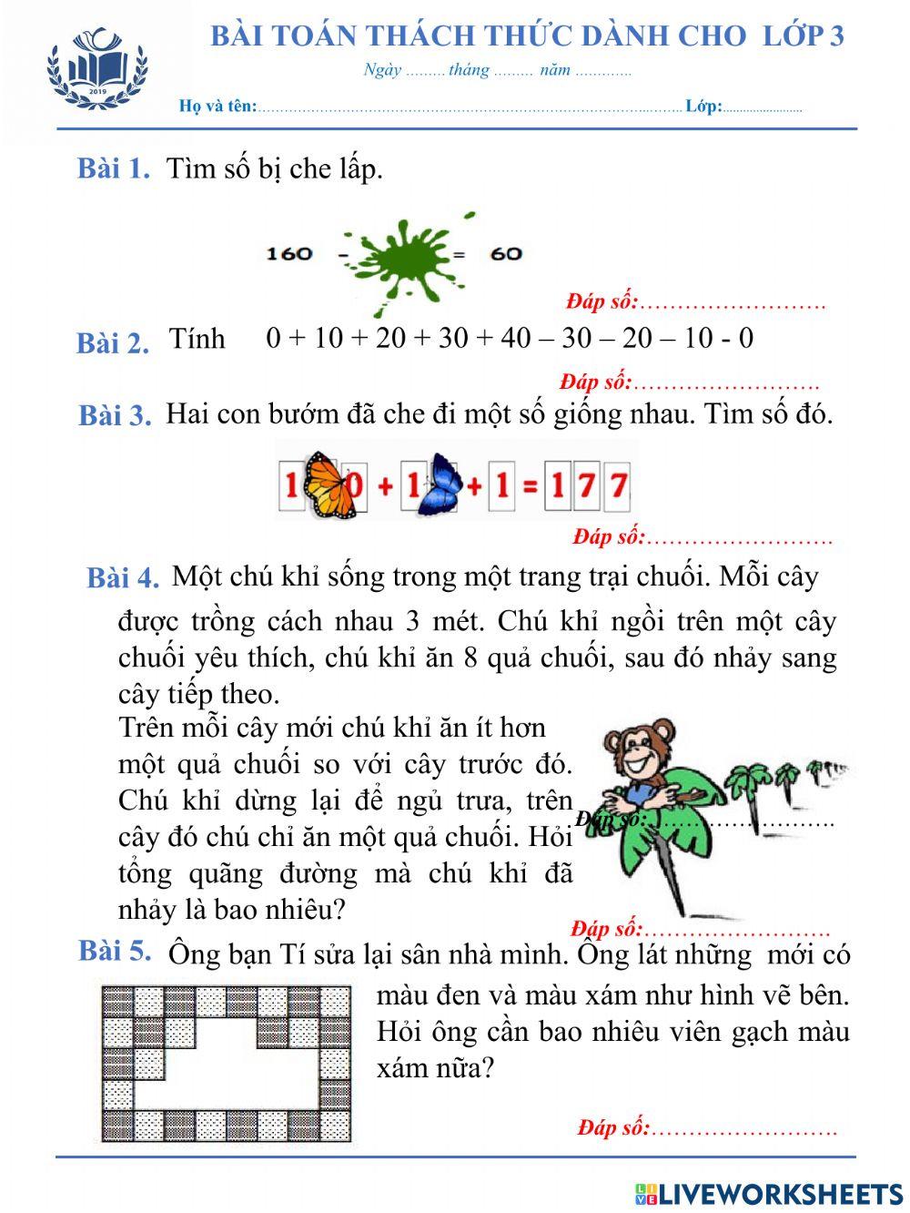 Thách thức lần thứ nhất