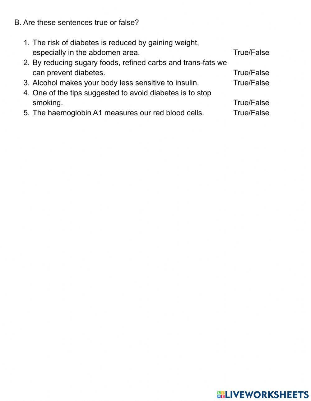 4. reducing the risk of diabetes