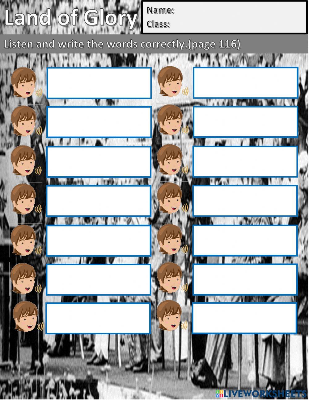 Year 6 Unit 12 Land of Glory: Reading Article