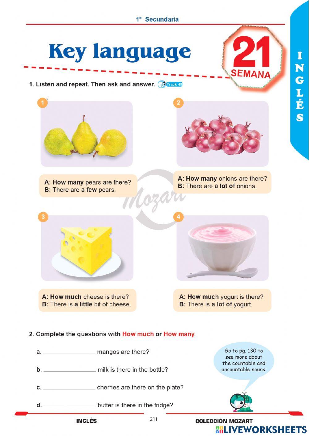 Unidad 7 - Inglés 1°