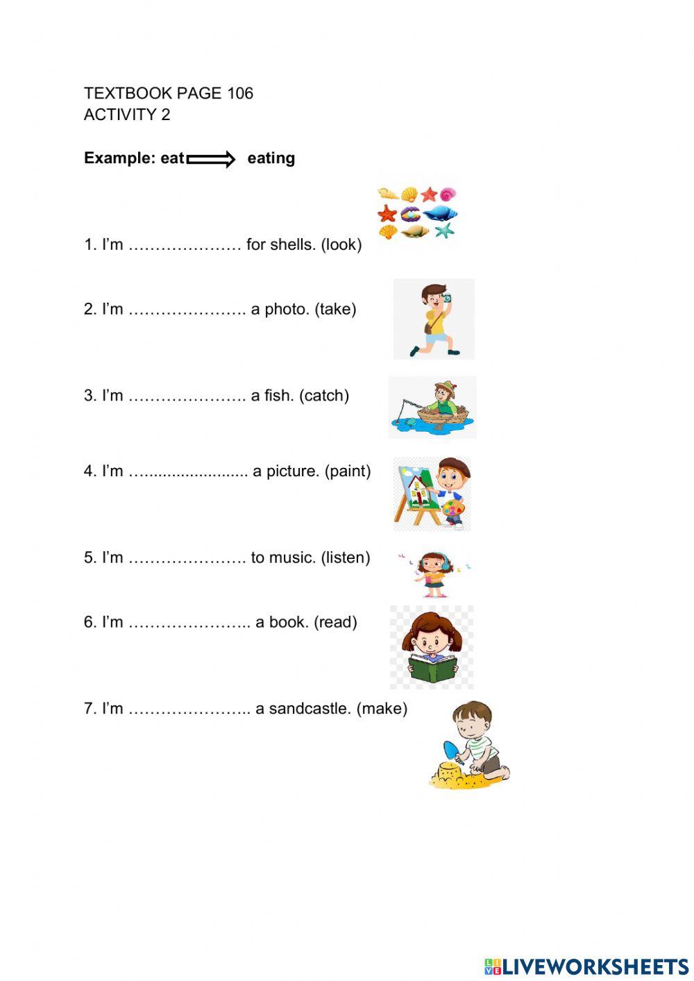 At the Beach page 106