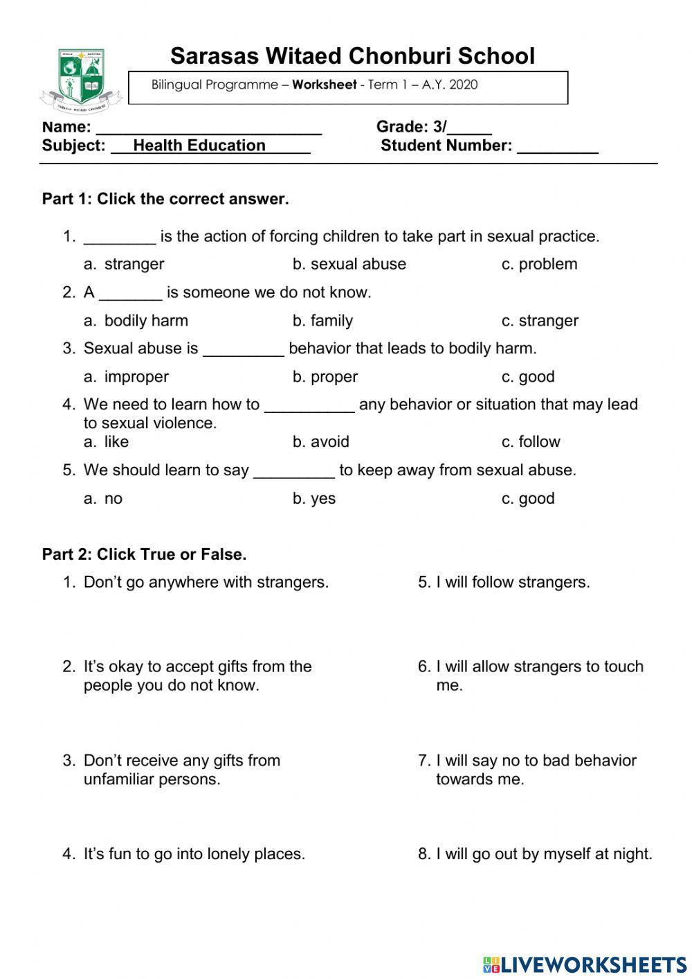 Health Finals Review