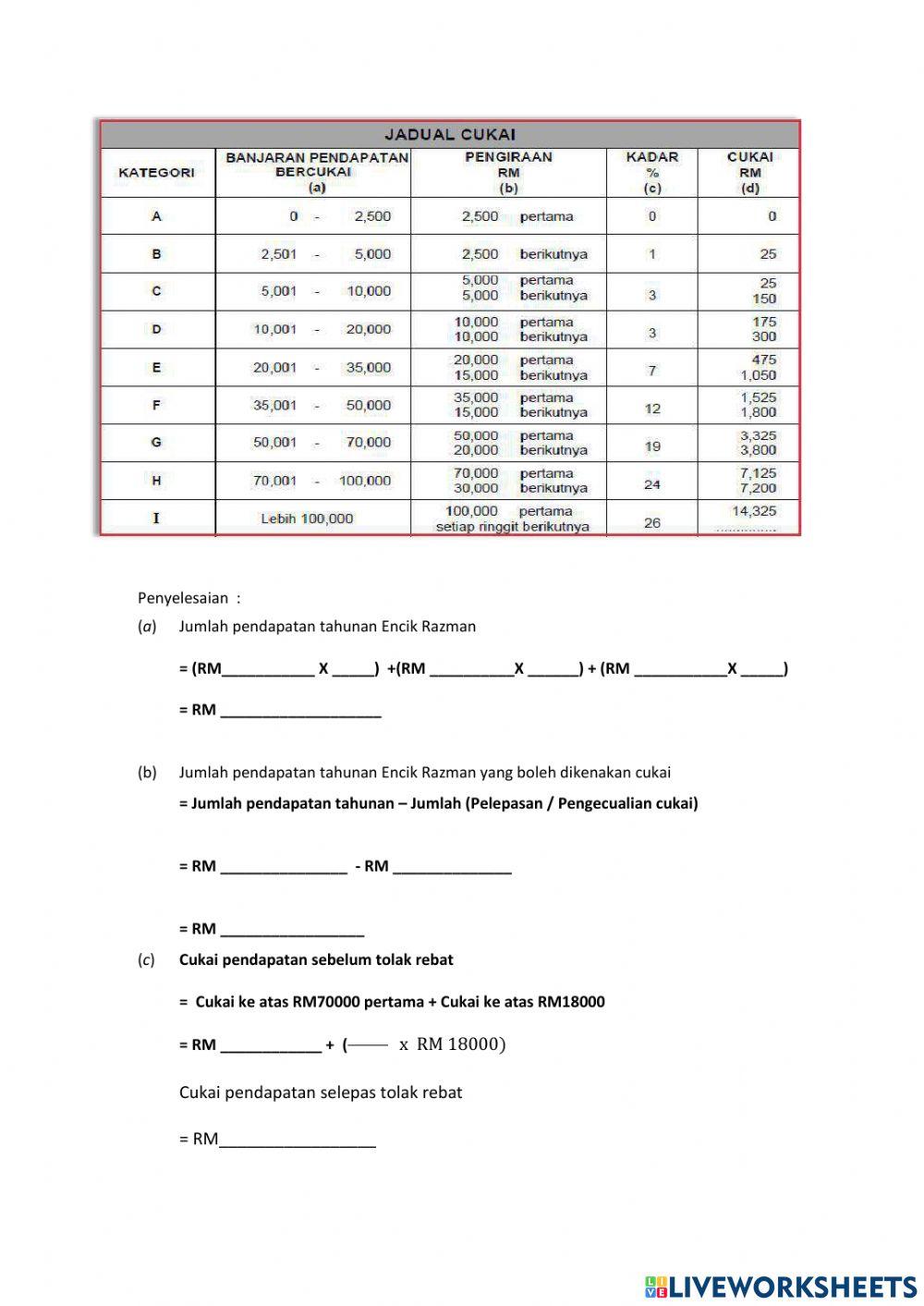 Pentaksiran percubaan no.11-13