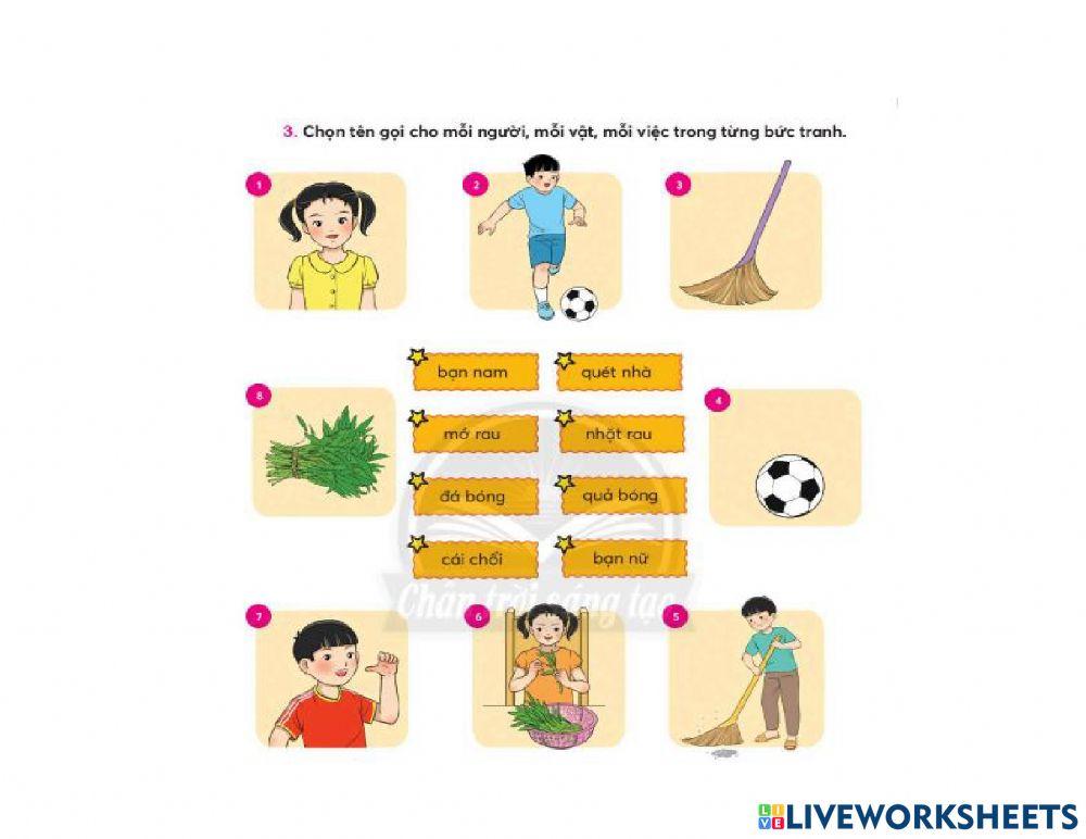 Từ và câu lớp 2