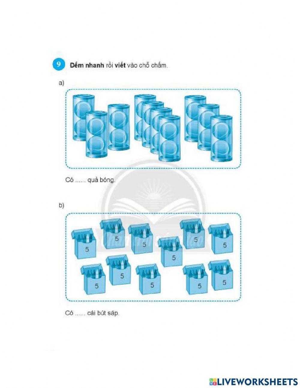 Ôn tập các số đến 100(t2)
