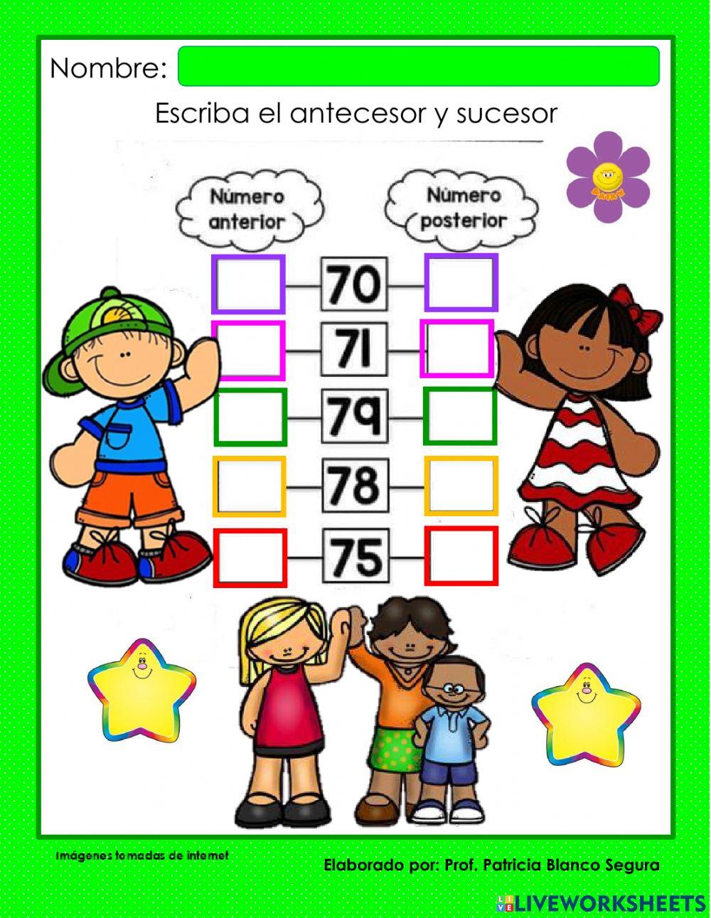 La familia del 70 antecesor y sucesor