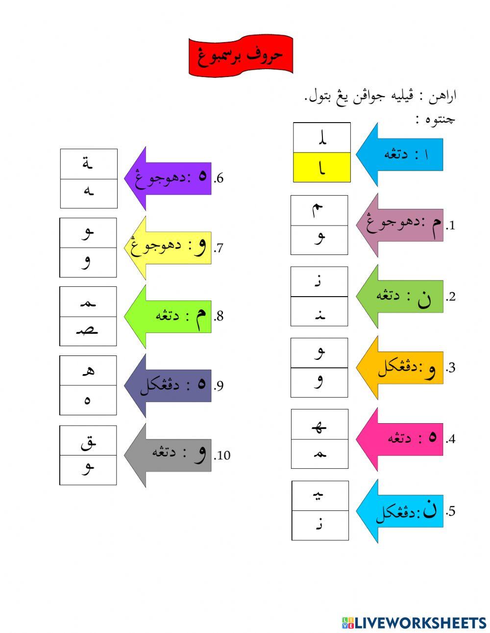 Huruf Wau Dan Ha Bersambung
