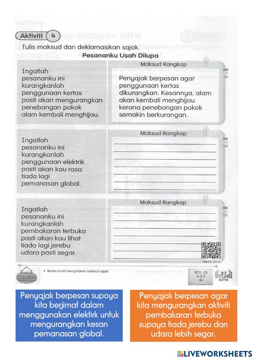 Pesananku Usah Dilupa
