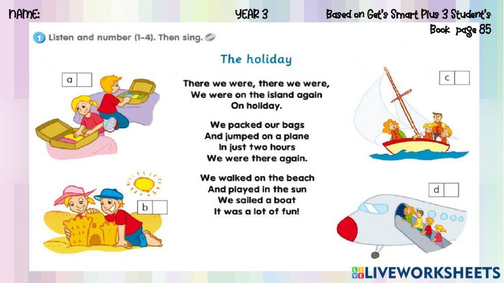 English year 3 module 9