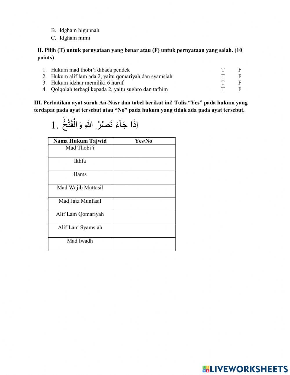 Ujian Tengah Semester