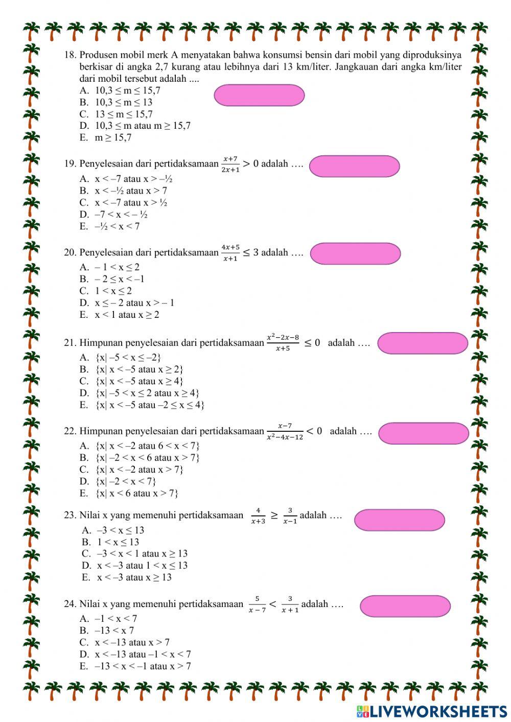 PTS Ganjil X TA 2021-2022