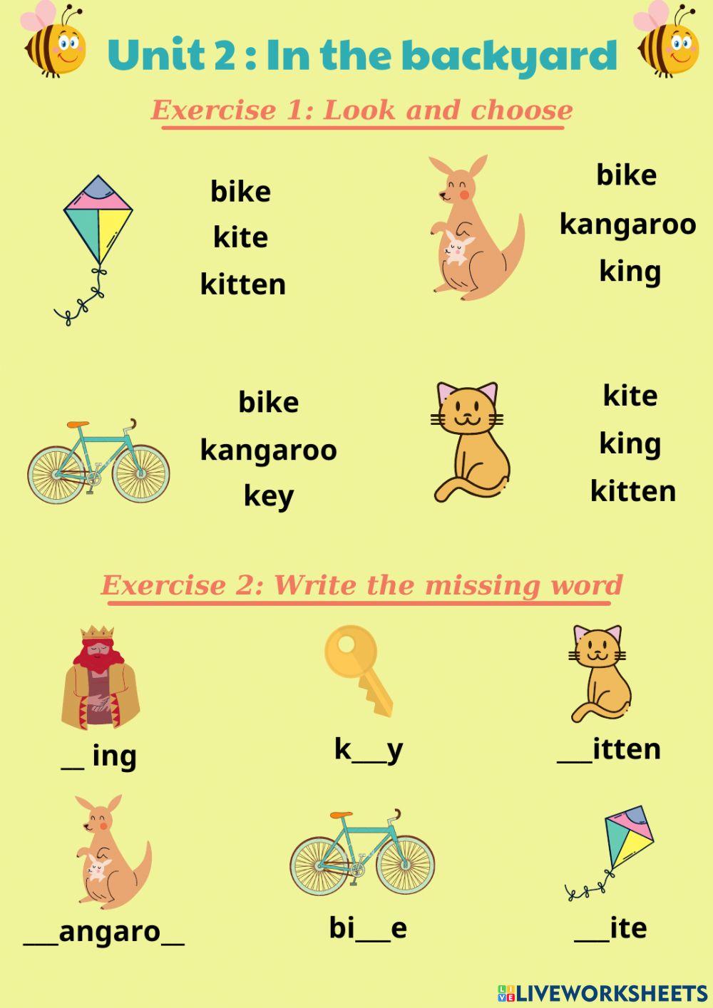 Grade 2 - unit 2 - ws2