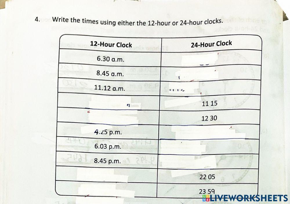 1412340 | Year 5 Mathematics : Time | Teacher Farina