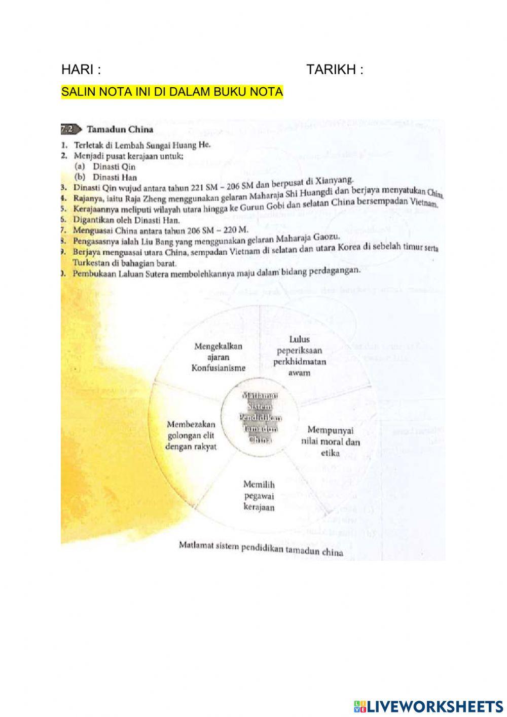 Bab 7: Peningkatan Tamadun India dan China