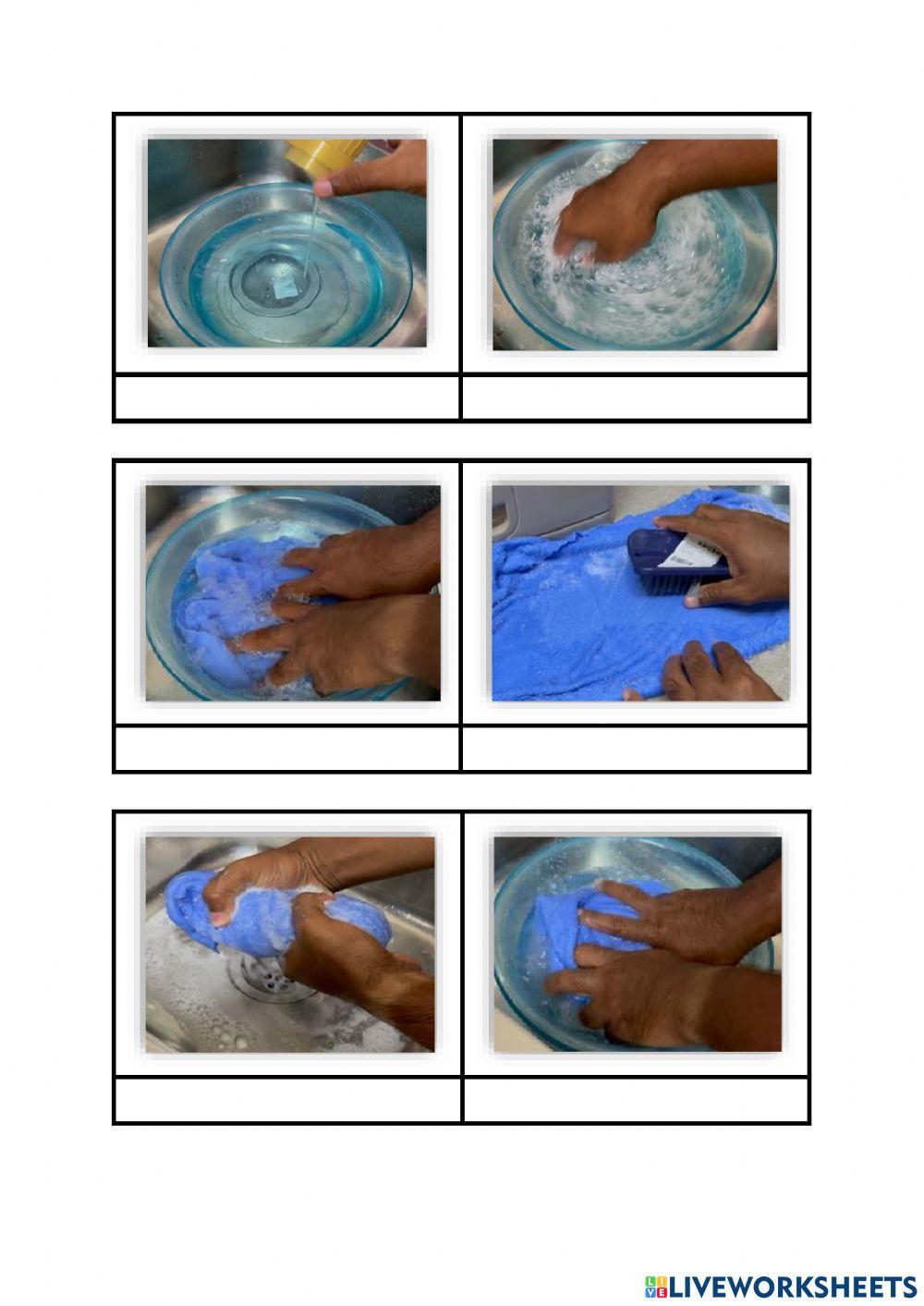 Aplikasi cucian tangan