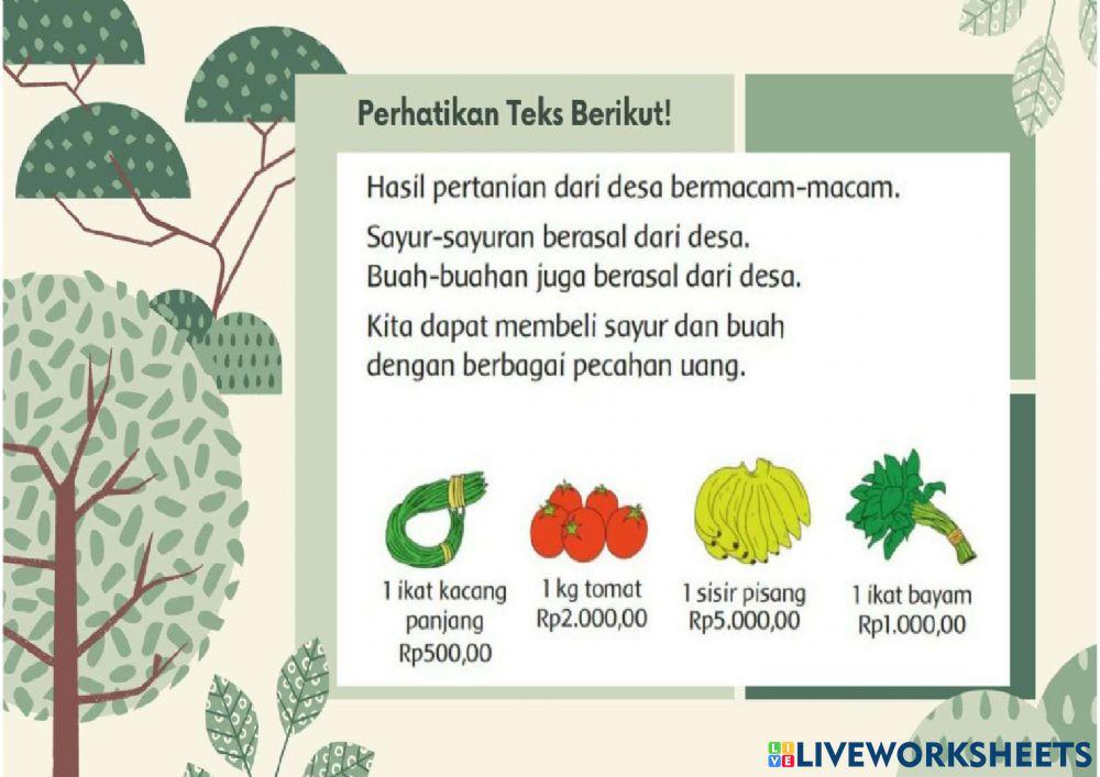 Lkpd kelas 2 tema 3 subtema 1 pembelajaran 6