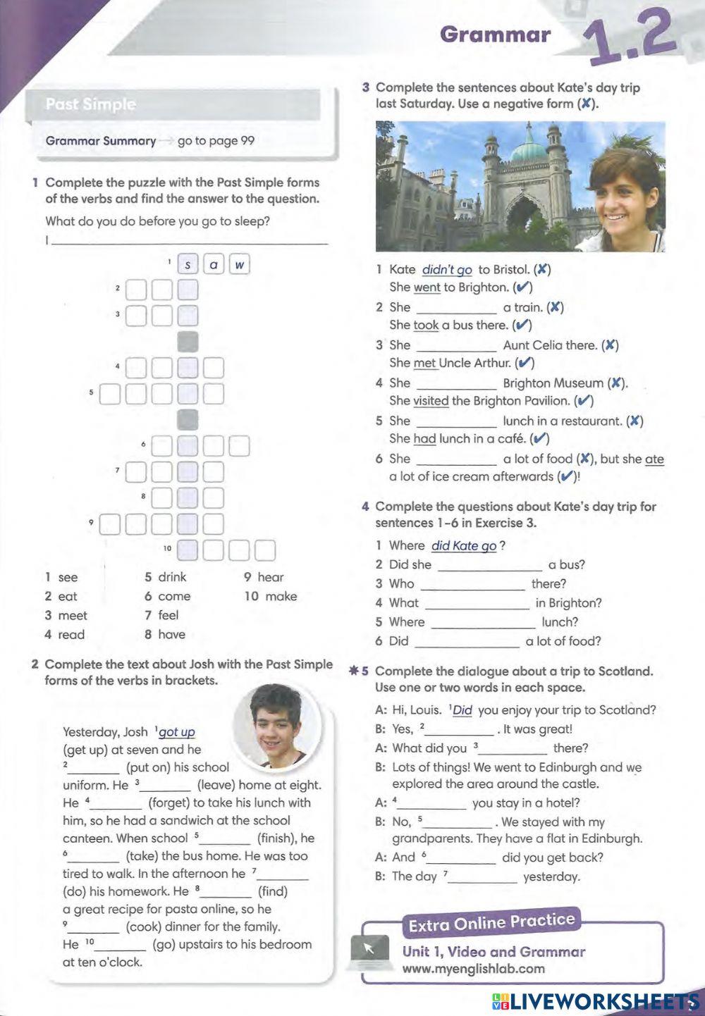 Go getter 4 unit 1.2