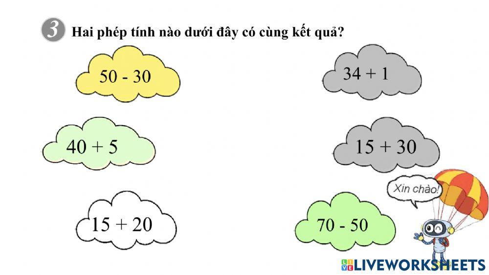 Bài tập Toán ngày 20-9