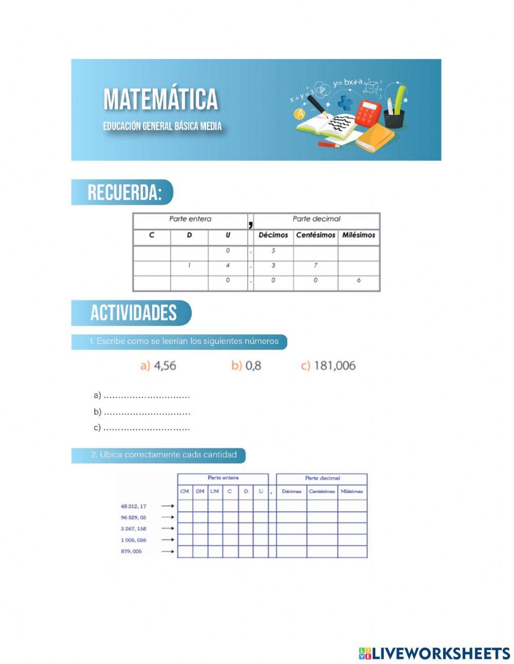 Nivelación para EGB
