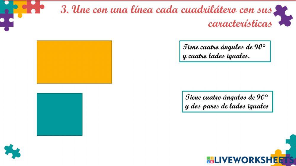 Clasificación de triángulos y cuadriláteros