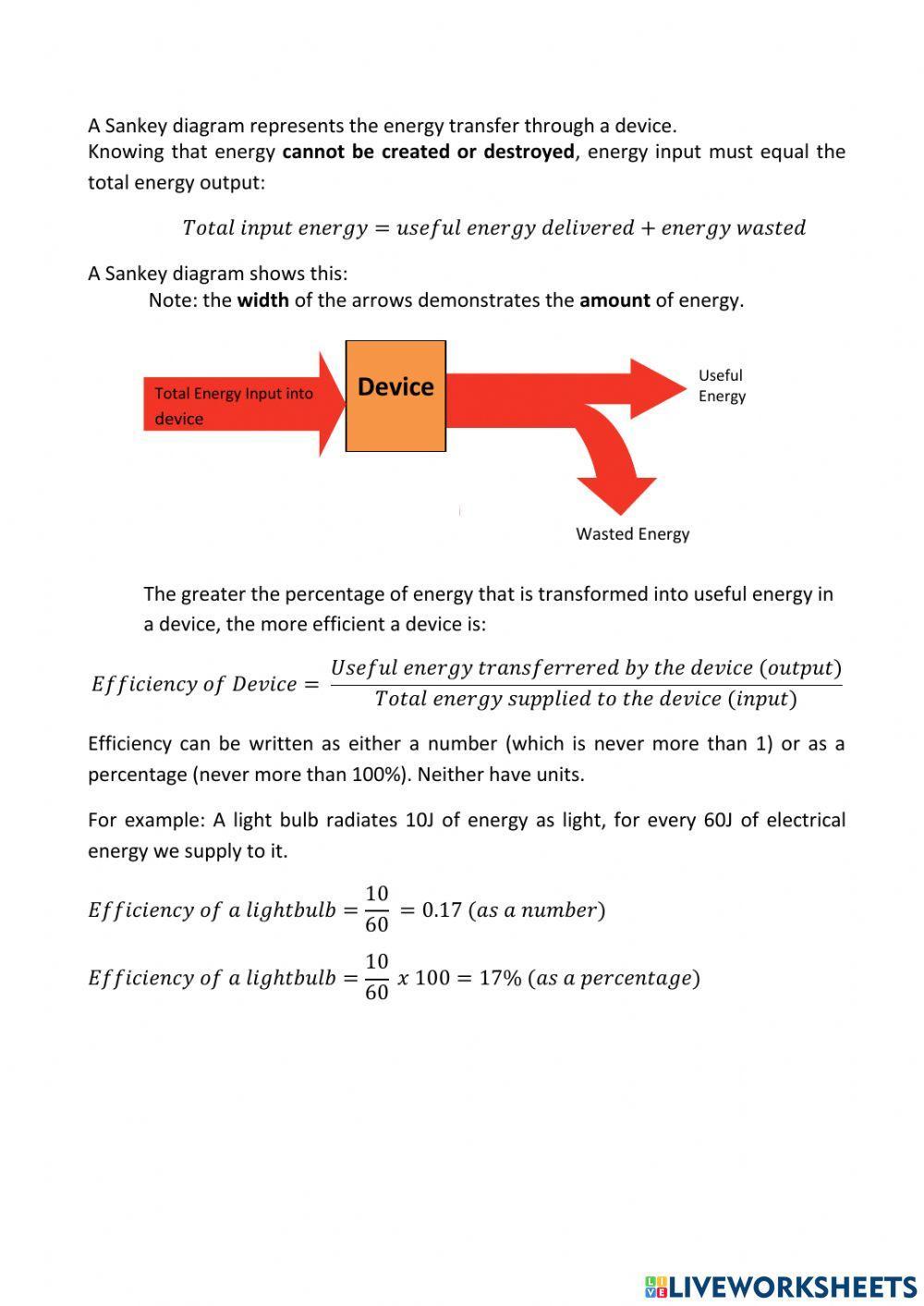 Energy chapter review 1 Energy chapter review 1