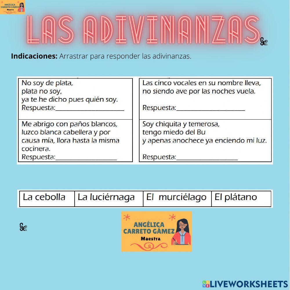 Las adivinanzas