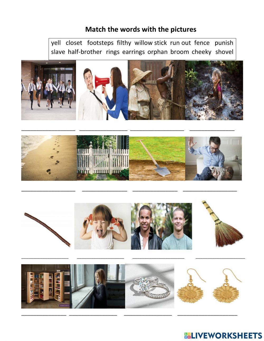 Tom Sawyer, working with new vocabulary