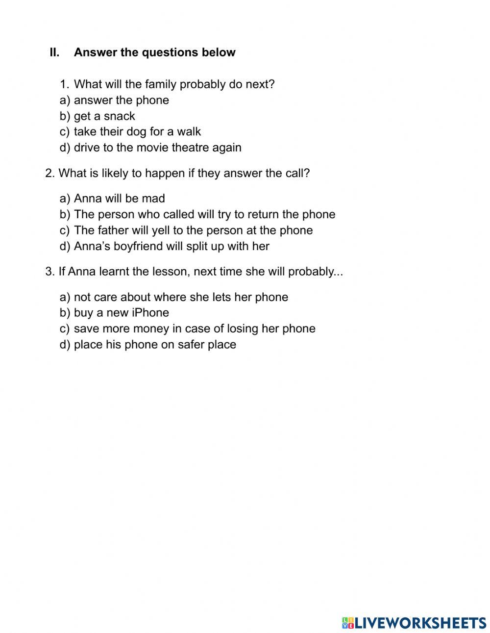 First-world problems