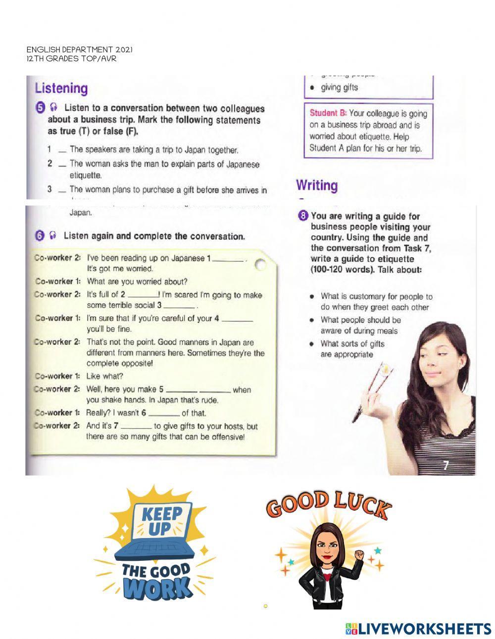 Business in different cultures